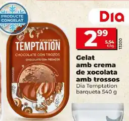 Maxi Dia Gelat amb crema de xocolata amb trossos oferta