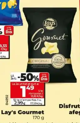 Maxi Dia LAY'S Gourmet oferta