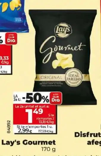 Maxi Dia LAY'S Gourmet oferta