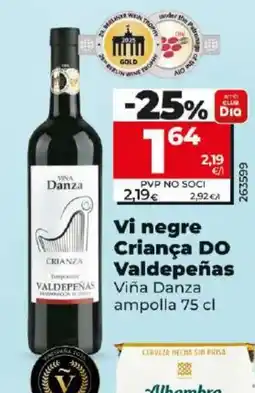 Maxi Dia Vi negre Criança DO Valdepeñas oferta