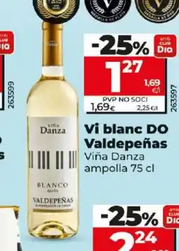 Maxi Dia Vi blanc DO Valdepeñas oferta