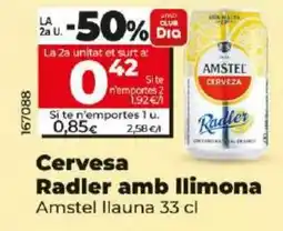 Maxi Dia Cervesa Radler amb llimona oferta