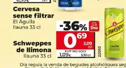 Maxi Dia SCHWEPPES de llimona oferta