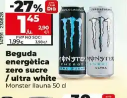 Maxi Dia Beguda energètica zero sucre / ultra white oferta