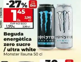 Maxi Dia Beguda energètica zero sucre / ultra white oferta