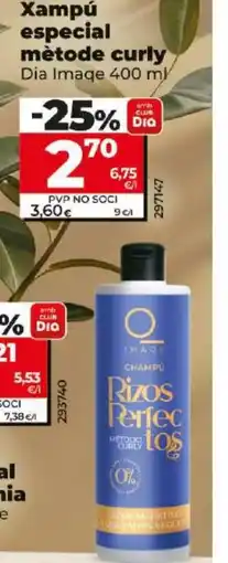 Maxi Dia Xampú especial mètode curly oferta