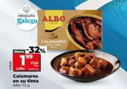 Dia CALAMARES EN SU TINTA oferta