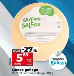 Dia Queso gallego oferta