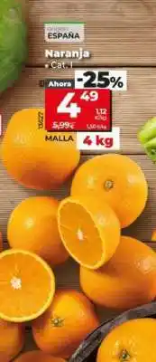 Dia NARANJA oferta