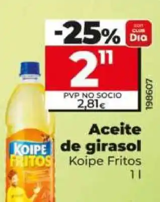 Dia Aceite de girasol oferta