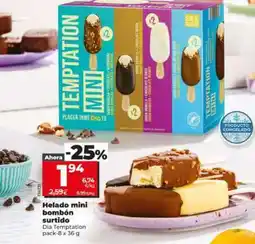 Dia Helado mini bombón surtido oferta