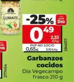 Dia Garbanzos cocidos oferta