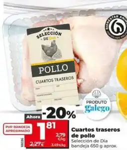 Dia CUARTOS TRASEROS DE POLLO oferta