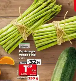 Dia Espárrago verde fino oferta