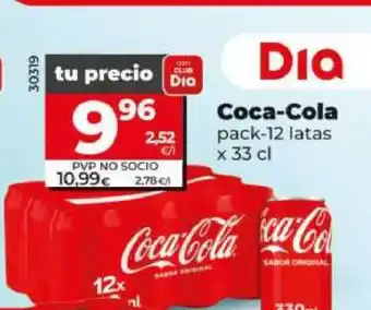 Dia COCA COLA oferta