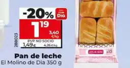 Dia PAN DE LECHE oferta