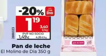 Dia PAN DE LECHE oferta