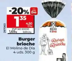 Dia Burger brioche oferta