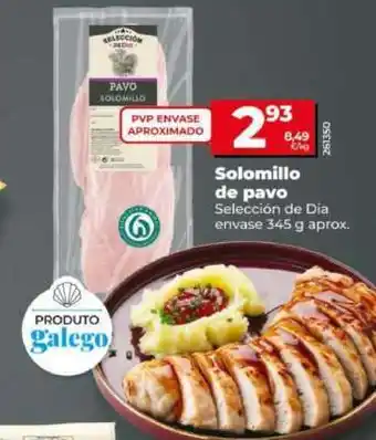 Dia Solomillo de pavo oferta