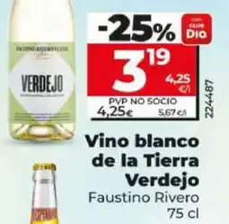 Dia Vino blanco de la Tierra Verdejo oferta