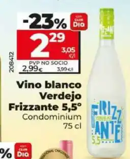 Dia Vino blanco Verdejo Frizzante 5,5° oferta