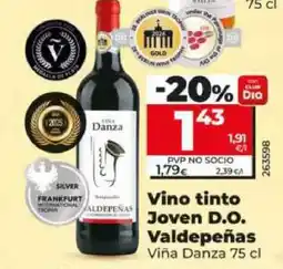 Dia Vino tinto Joven D.O. Valdepeñas oferta