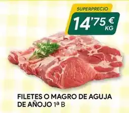 Masymas Filetes o magro de aguja de añojo oferta