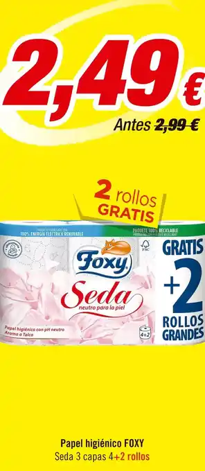 Aquabel Perfumerías Papel higiénico oferta