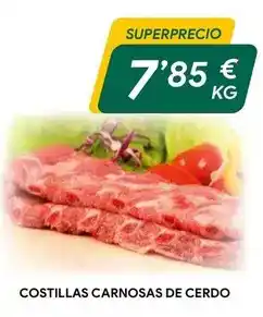 Masymas Costillas carnosas de cerdo oferta