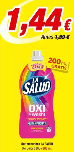 Aquabel Perfumerías La salud - quitamanchas oferta