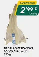 Masymas Pescanova - bacalao oferta