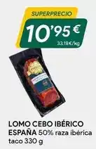 Masymas España - lomo cebo iberico oferta