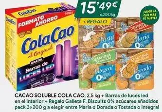 Masymas Cola cao - cacao soluble oferta