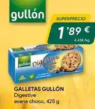 Masymas Gullón - galletas digestive avena choco oferta