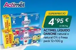 Masymas Danone - actimel liquido oferta