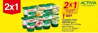 Masymas Danone - yogur activia oferta