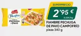 Masymas Campofrío - fiambre pechuga de pavo oferta