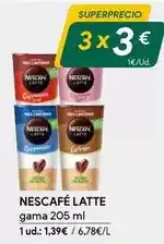 Masymas Nescafé - latte oferta