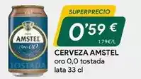 Masymas Amstel - cerveza oro 0,0 tostada oferta