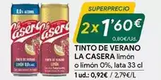Masymas La casera - tinto de verano oferta