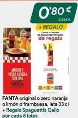 Masymas Gallo - original o zero naranja o limon o frambuesa oferta