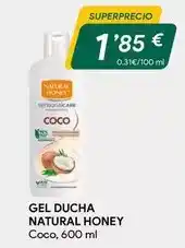 Masymas Natural honey - gel ducha oferta
