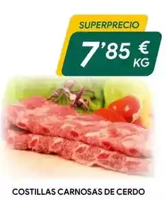Masymas Costillas carnosas de cerdo oferta