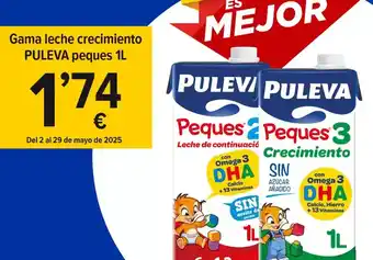 Cash Fresh Puleva - gama leche crecimiento peques oferta