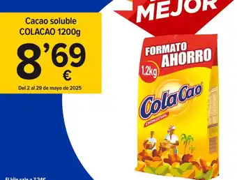 Cash Fresh Cola cao - cacao soluble oferta