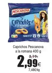 FROIZ Pescanova - caprichos a la romana oferta