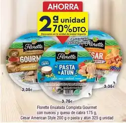 FROIZ Florette - ensalada completa gourmet con nueces y queso de cabra oferta