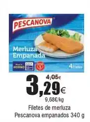 FROIZ Pescanova - filetes de merluza empanados oferta