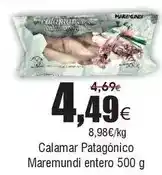FROIZ Maremundi - calamar patagonico oferta