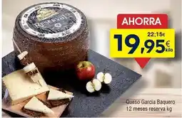 FROIZ Garcia - queso baquero 12 meses reserva oferta